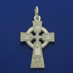 sterling silver Celtic Cross pendant