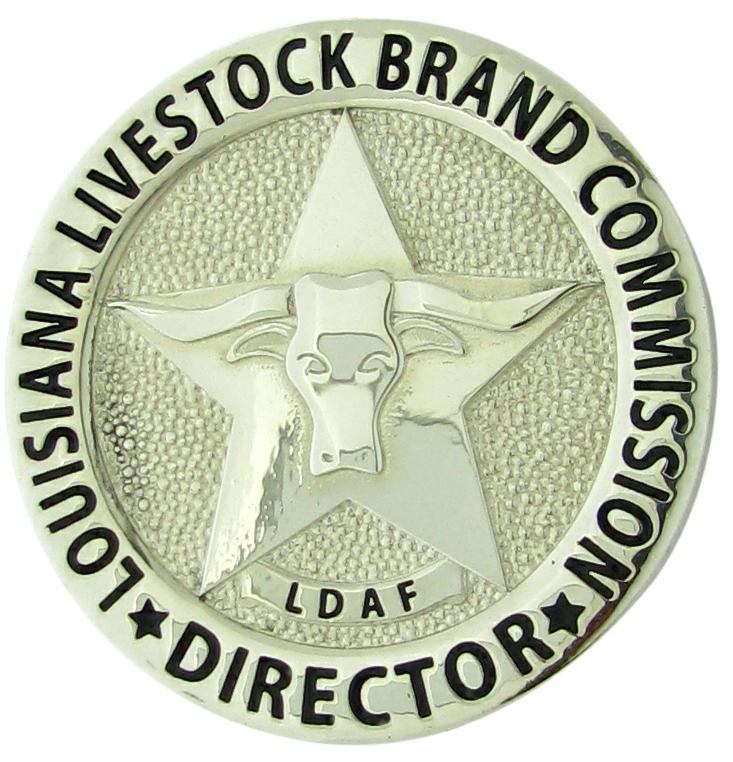 Louisiana Livestock Brand Commission badge
