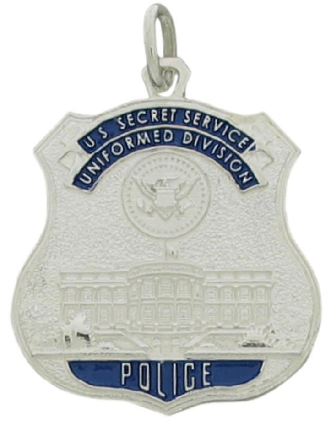 Custom USSS United States Secret Service badge pendant