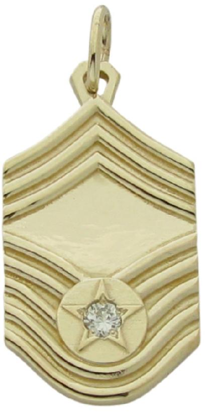 Custom USAF Chief Master Sergeant patch pendant